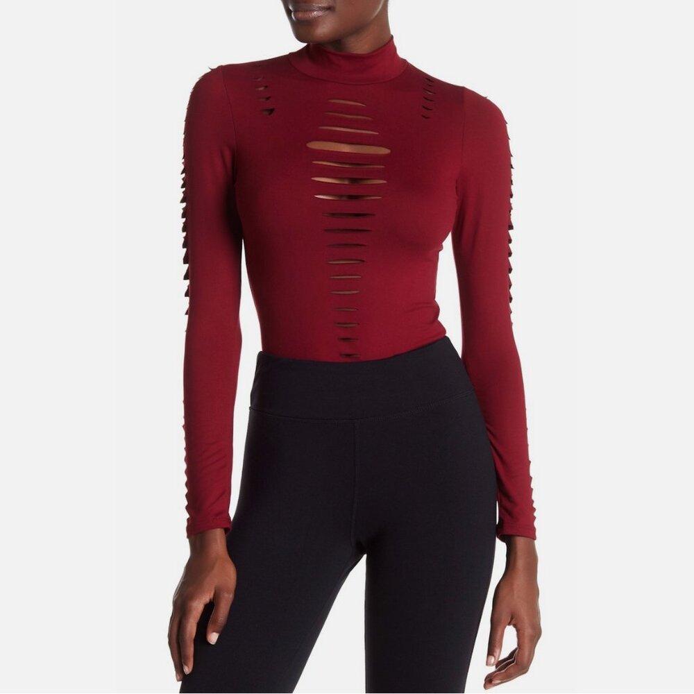 Badgley Mischka Bladed Bodysuit